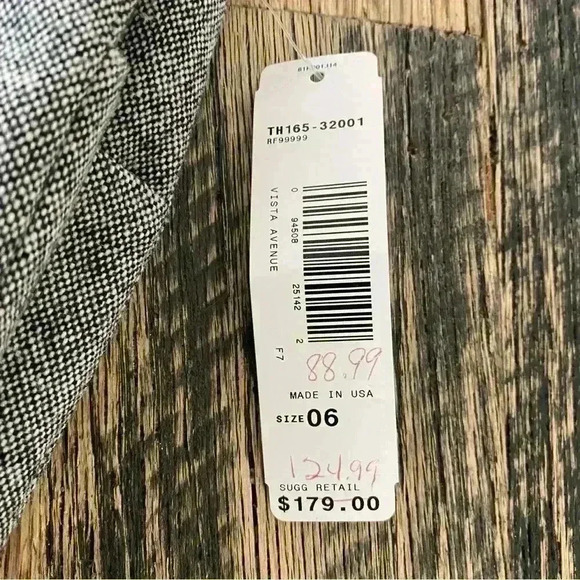 PENDLETON 100% Wool Trousers Vista Alta NWT Women’s Size 6 - Picture 9 of 9